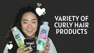 RECOMMENDED CURLY HAIR PRODUCTS | MURANG CURLY GIRL APPROVED PRODUCTS