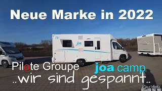 Neues Wohnmobil 2022✌JOA Camp 75 T  Tolles Konzept Super Sitzgruppe💖Pilote Groupe✌Unsere Roomtour