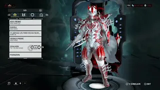 Warframe Ash Bladestorm build.