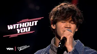 Robbe - 'WITHOUT YOU' | Knockouts | The Voice van Vlaanderen | VTM