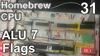 ALU (7: Flags) - Making an 8 Bit pipelined CPU - Part 31