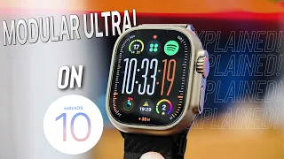 watchOS 10 Modular Ultra Watch Face Explained!