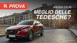 Mazda CX-30 - prova - la SUV giapponese punta al mercato premium