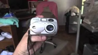 My very first digital camera: the Fuji Finepix 2650 from 2002.