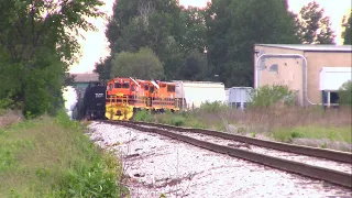 TPW 2070 and IORY 5014 Switching at Inteplast Group near Remington, Indiana