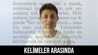 Kelimeler arasında