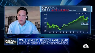 Wall Street's biggest Apple bear sees stock falling to $120