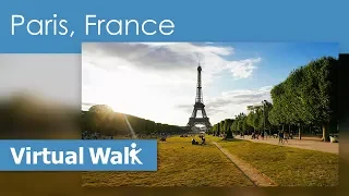 Virtual Walks - Paris France - DVD For Indoor Walking, Treadmill, Cycling Workouts