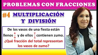 SOLUCIÓN DE PROBLEMAS CON FRACCIONES🔶️ Multiplicación y división de fracciones