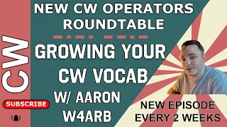 Improving Your CW Vocabulary and Head Copy with Aaron (W4ARB). #cw #morsecode