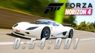 Holyrood Park Circuit | Koenigsegg CCGT [Rivals] Forza Horizon 4