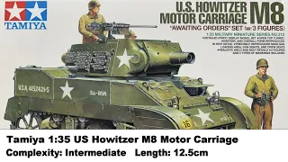 Tamiya 1:35 US Howitzer M8 Motor Carriage Kit Review