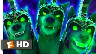 Scoob! (2020) - Fighting Cerberus Scene (8/10) | Movieclips