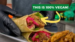 Alkaline Vegan Chicken Wrap - Dr Sebi Approved Recipe