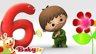 Number Six 6 ​6️⃣ | Numbers and Counting for Kids Charlie & the Numbers @BabyTV