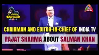 Rajat Sharma Talking About Salman khan