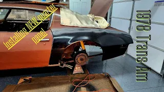 1978 Pontiac Trans Am Left Quarter Panel Replacement