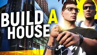 I BUILT A HOUSE IN GTA5 RP! How does the Construction Company work on Grand RP?