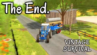 CLOSING THE GATES FOR THE LAST TIME EVER | Vintage Survival | Farming Simulator 22 - Episode 42