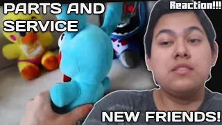 FNAF Plush 'Parts & Service' Episode 1: New Friends! (REACTION)