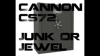 Cannon CS72 -72 gun "safe" from Costco, Junk or Jewel