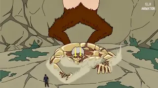 BEAST TITAN vs ARMORED TITAN - Attack on Titan - Fan Made Animation - Shingeki no kyojin chapter 70