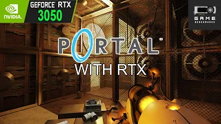 PORTAL RTX With The Weakest RTX Card | RTX 3050