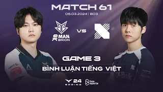 BRO vs DRX - Game 3 | Week 7 Day 1 | 2024 LCK Spring Split | OKSavingsBank BRION vs DRX