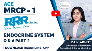 MRCP 1 - Endocrine System - Q & A Module Part 2