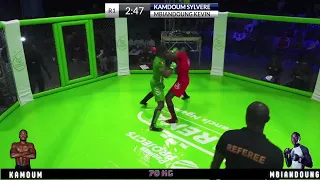 Premier Combat MMA Amateur : Kamdoum Sylvere VS Mbiandoung Kevin | Fondation Francis Ngannou