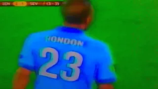 Gol Número 14 para Salomón Rondón En Europa League 4tos de final Zenit vs Sevilla