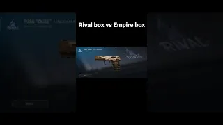 Rival box vs Empire box В Standoff 2 0.18.1 #shorts #standoff2