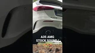 A35 AMG SOUND ! STOCK EXHAUST ! 💥💥💥 | PURE SOUND