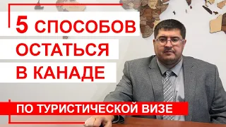 5 способов остаться в Канаде по туристической визе. Иммиграция в Канаду