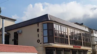 Необычный мини-отель TRIO, Гагра, Абхазия, июль 2022 г.