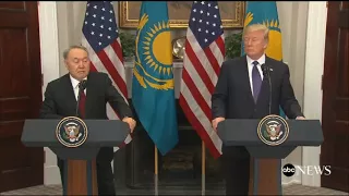 Назарбаев Трампу: Вы только провели налоговую реформу, а я это сделал 5 лет назад