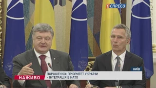 Порошенко назвав умови вступу до НАТО