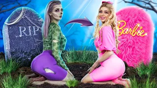 Metamorfoza Kujonki Zombie w Popularną Barbie!