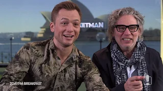 Rocketman's Taron Egerton and Dexter Fletcher talk their love of Hugh Jackman | 2DayFM Breakfast