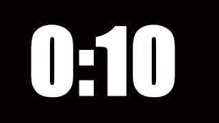 10 SECOND TIMER | LOUD ALARM ⏰