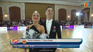 Dmitri Kolobov & Signe Busk | 2024 WDSF European Standard Final Chișinău, Viennese Waltz