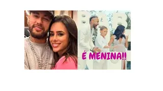 É MENINA!! A FILHA DE NEYMAR E BRUNA BIACARD  VEJA O MOMENTO DA REVELAÇÃO!