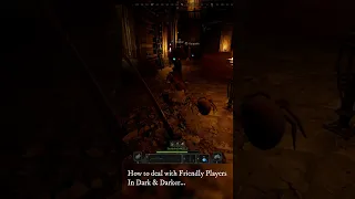 How To Deal With Friendly Players In Dark And Darker