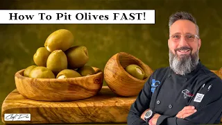 How To Pit Olives FAST!