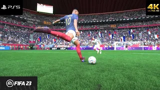FIFA 23 - Tunisia vs France - FIFA World Cup 2022 Group Stage Full Match PS5 Gameplay | 4K