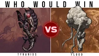 TYRANIDS (40k) vs. THE FLOOD (Halo) | Who Would Win?