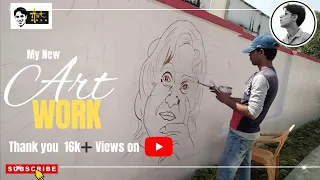 wallpainting | A.P.J. Abdul kalam sir | by anvar shadab artist & graphic designer12 October 2020