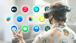 I Recreated Apple's $3500 "Magical"  VR UI on a Quest Pro