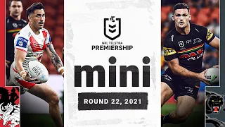 Cleary returns for Penrith | Dragons v Panthers Match Mini | Round 22, 2021 | NRL