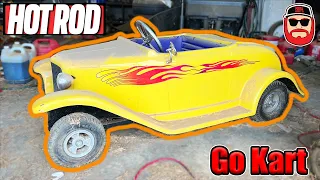 1932 Ford Coupe Go Kart Barn Find 🔥 ~ Hot Rod Will it Run??